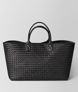 NERO INTRECCIATO NAPPA CABAT