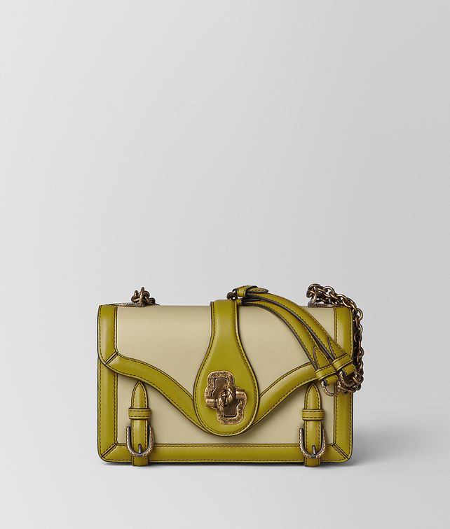 BOTTEGA VENETA LIGHT BUTTERSCOTCH CALF CITY KNOT Shoulder Bag Woman fp