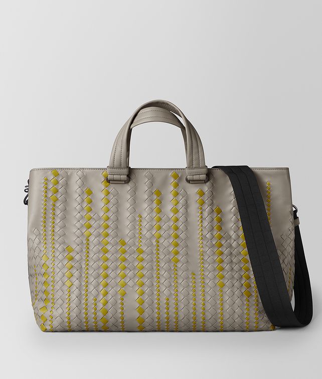 BOTTEGA VENETA DARK CEMENT/CHAMOMILE CALF BV TOTE Tote Bag Man fp