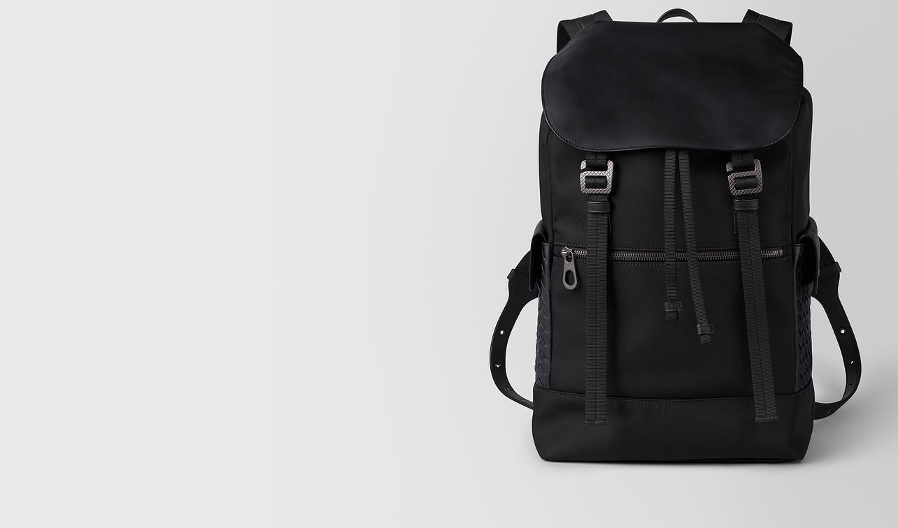 nero hi-tech canvas sassolungo backpack landing