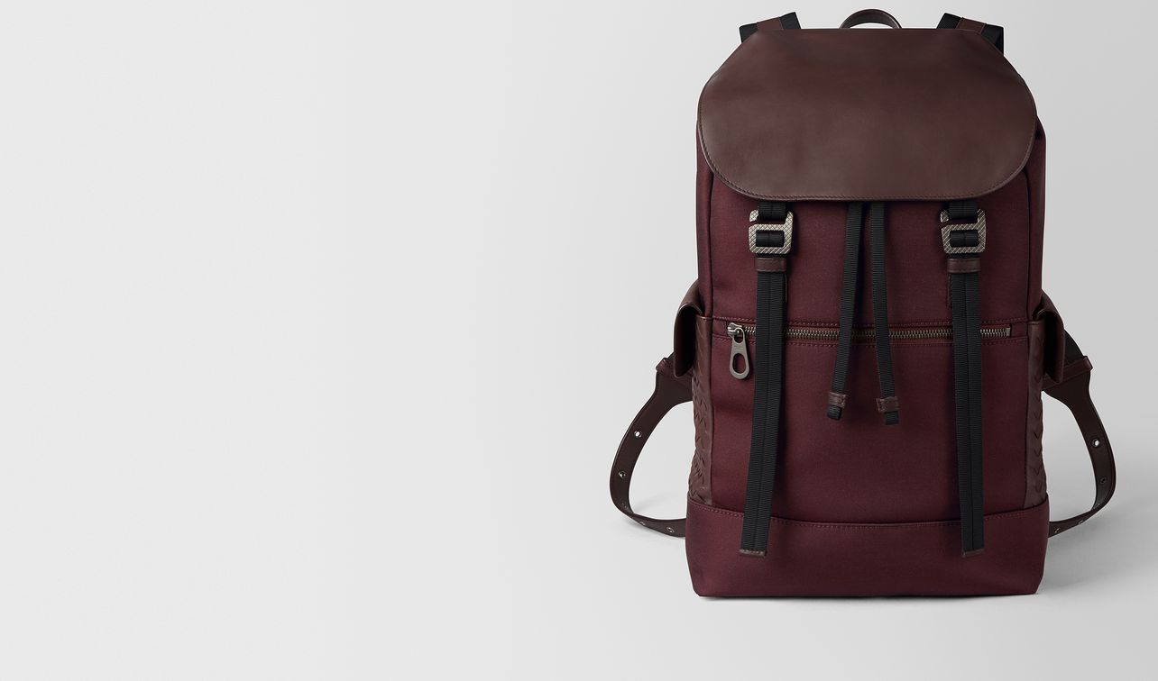 dark barolo hi-tech canvas sassolungo backpack landing