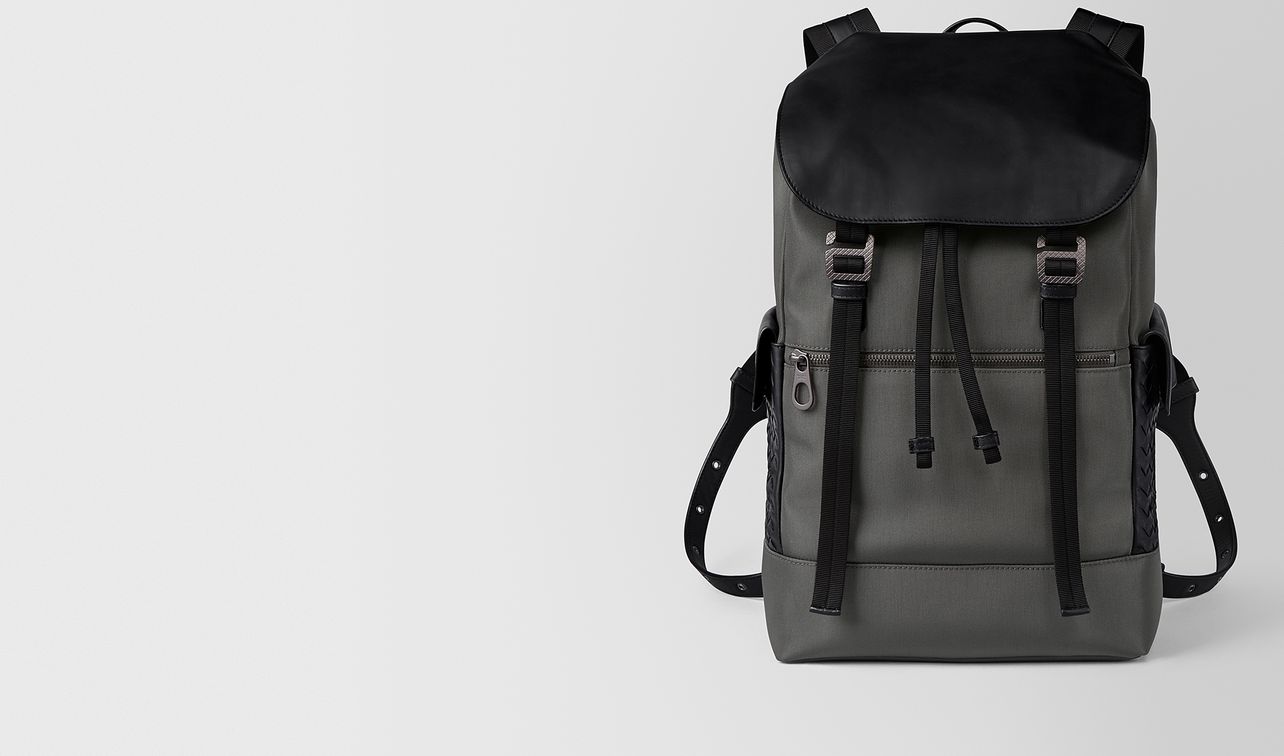 light grey hi-tech canvas sassolungo backpack landing