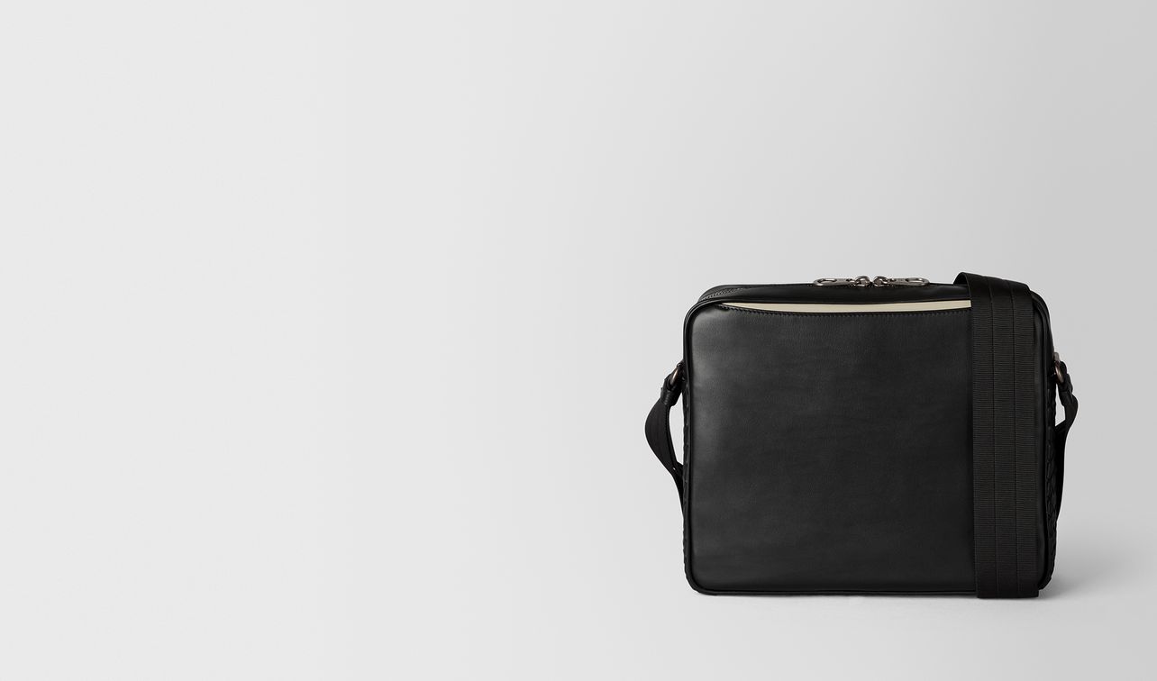 nero/cement butter calf soft messenger landing