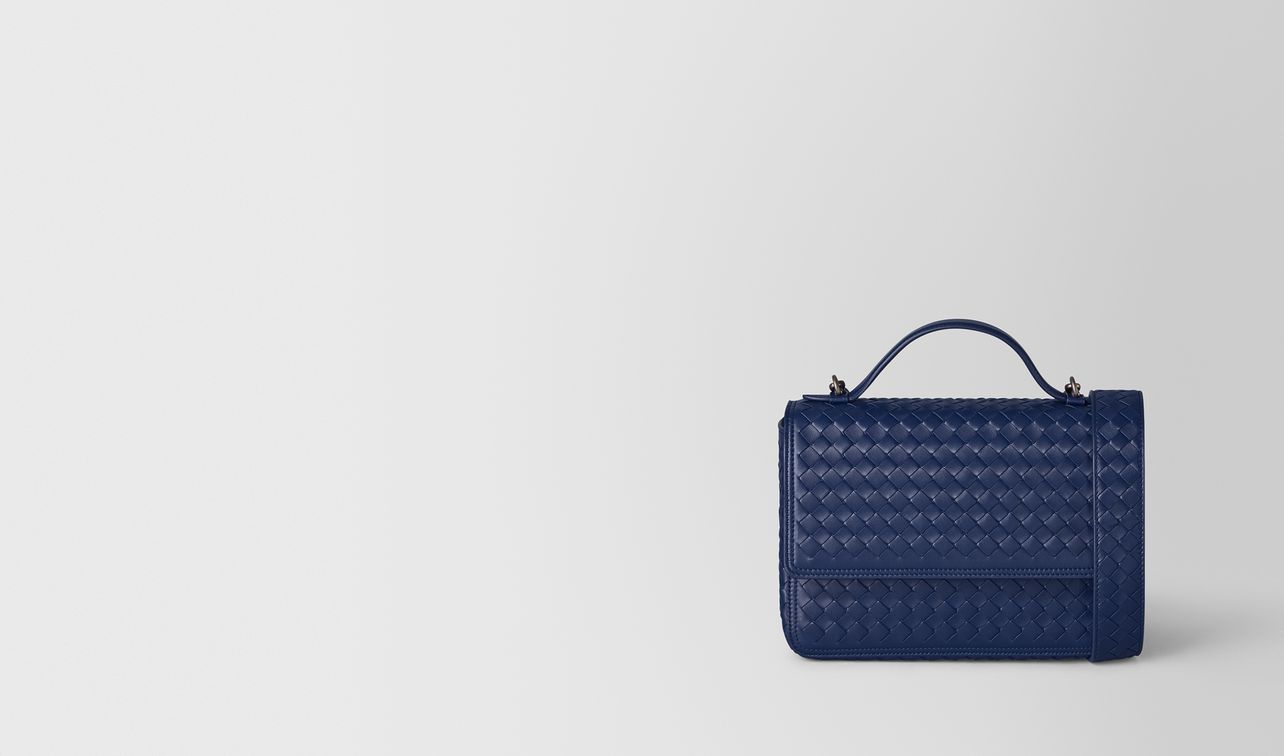 atlantic intrecciato nappa alumna bag landing