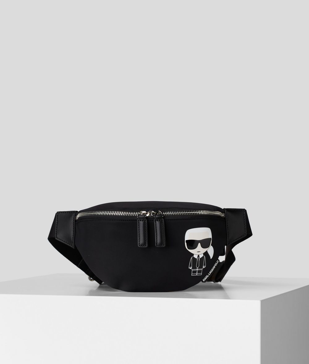 KARL LAGERFELD K/Ikonik Belt Bag Fanny pack E f