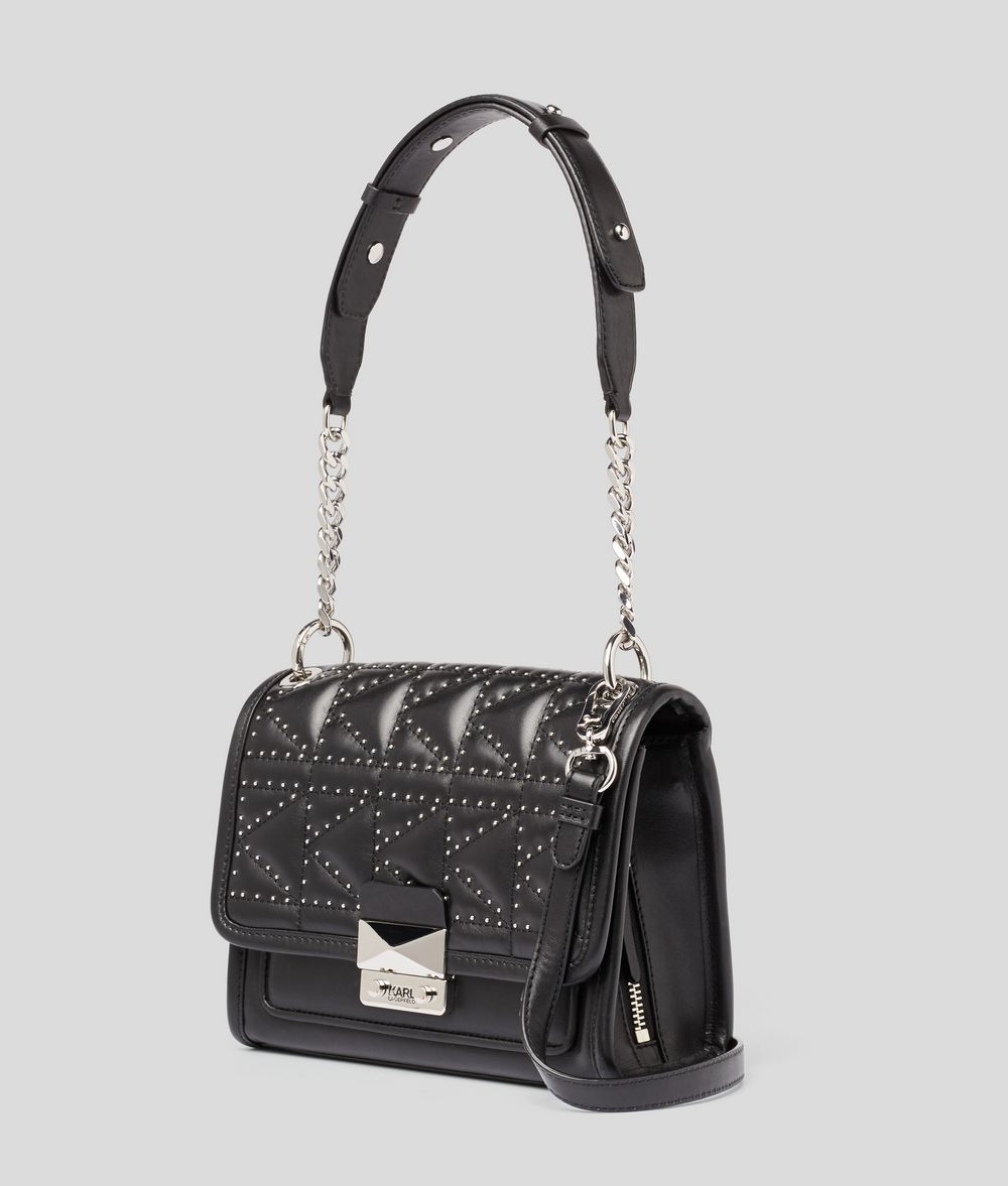 K Kuilted Studs Small Handbag Karl Lagerfeld Collections By K Kuilted Studs Small Handbag Karl