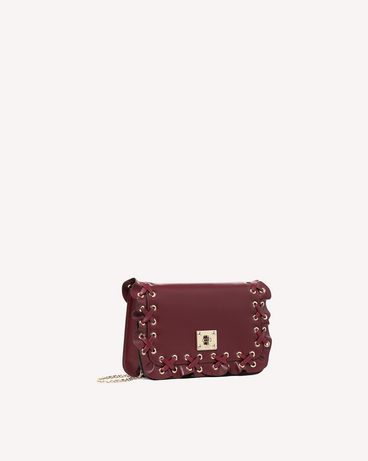 REDValentino ROCK RUFFLES SHOULDER BAG
