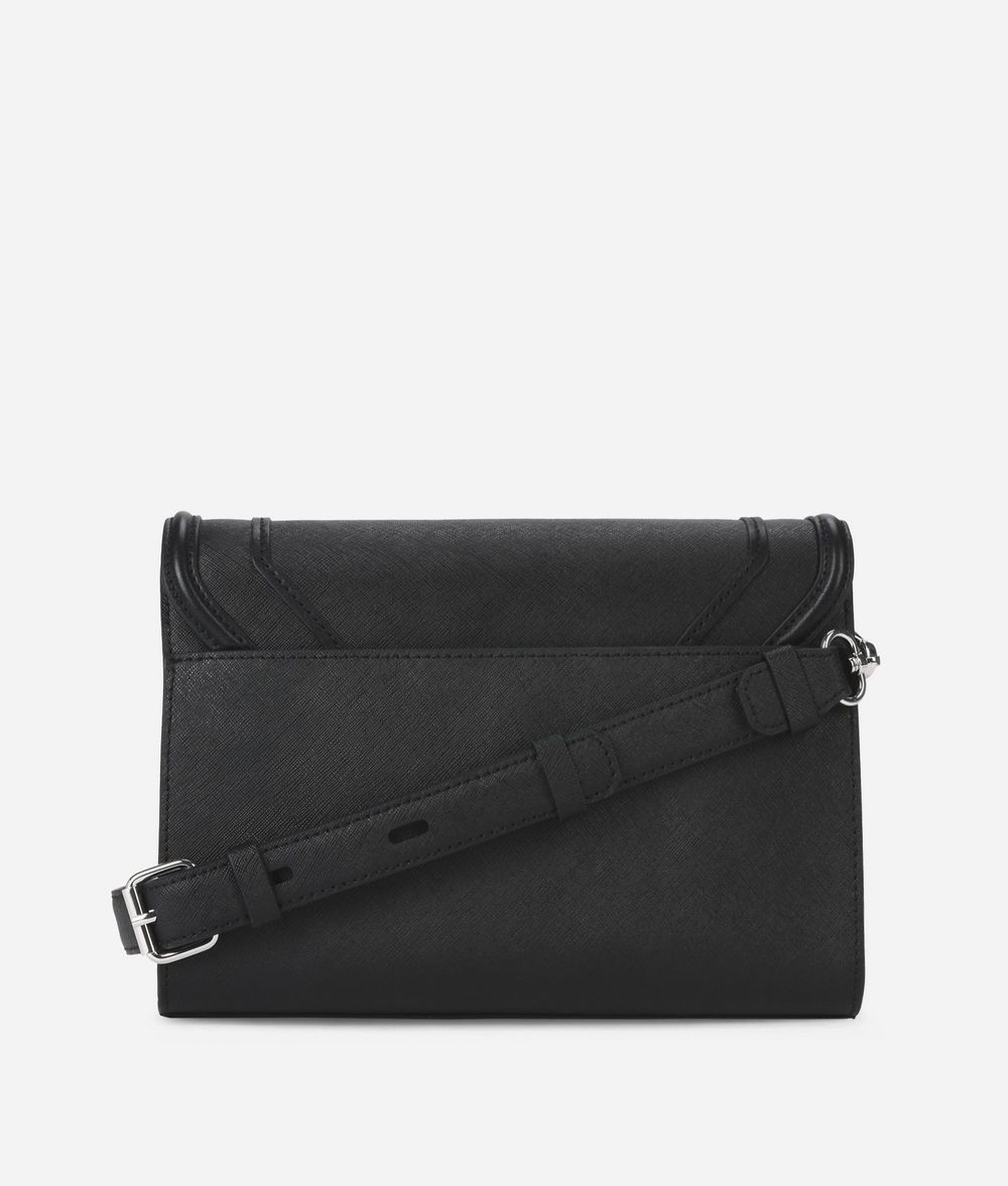 KARL LAGERFELD K/Rocky Leather Shoulder Bag Handbag Woman d