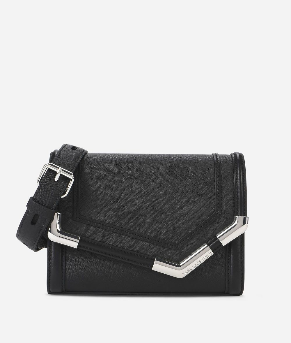 KARL LAGERFELD K/Rocky mini-sac bandoulière en cuir Sac à main Femme f