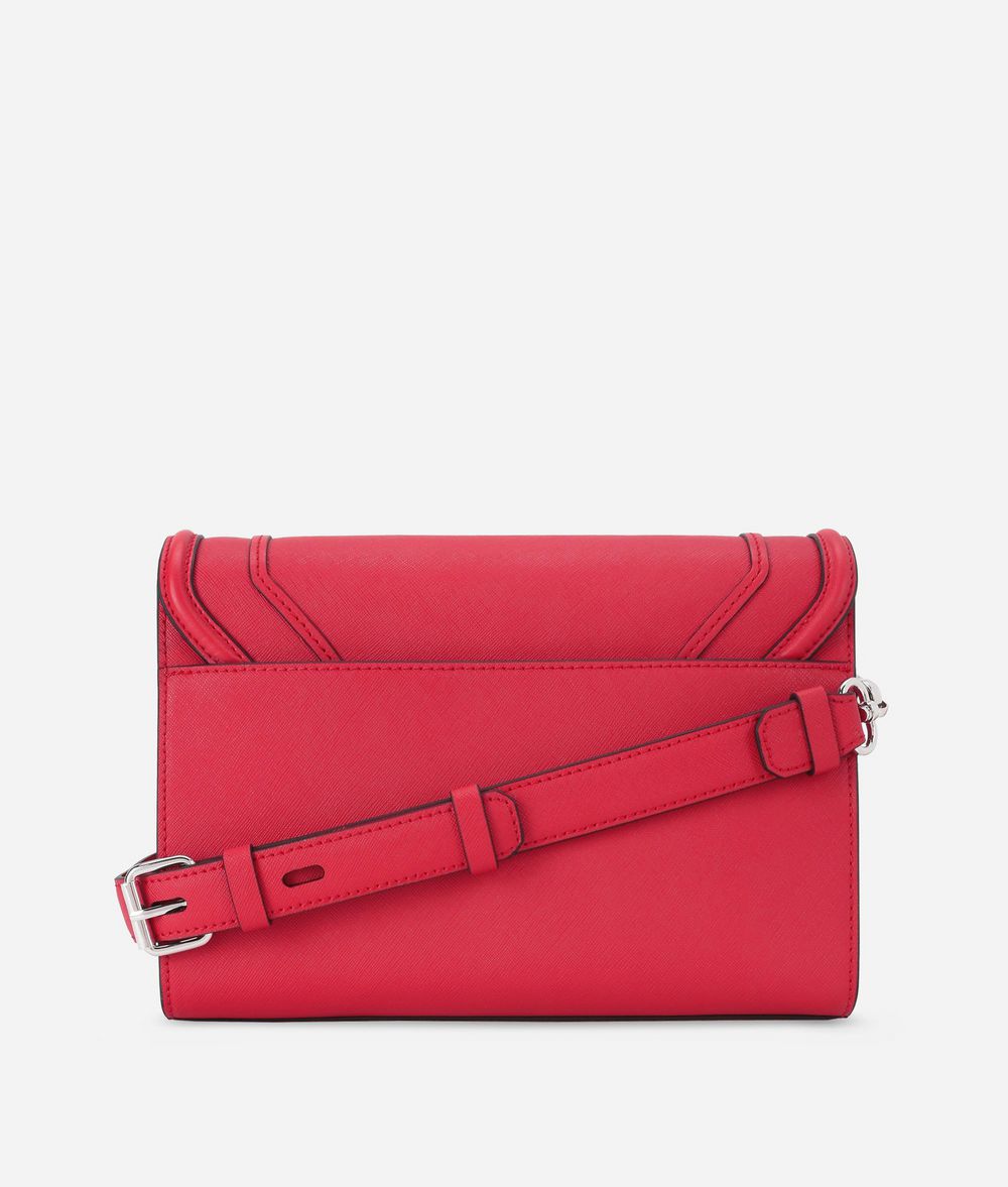 KARL LAGERFELD K/Rocky Leather Shoulder Bag Handbag Woman d