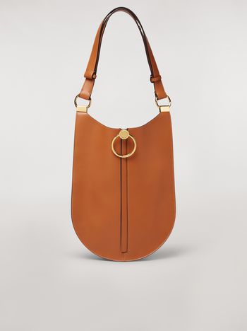 Women S Bags Marni Online Earring Bag In Rust Calfskin