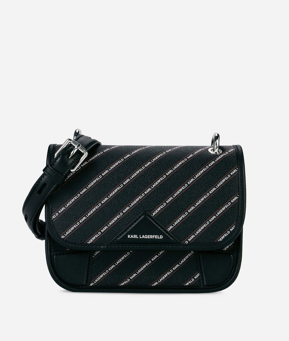 KARL LAGERFELD K/Stripe Logo Handbag Handbag Woman f