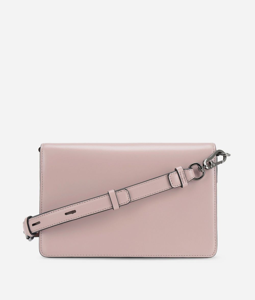 KARL LAGERFELD K/Signature Leather Shoulder Bag Handbag Woman d