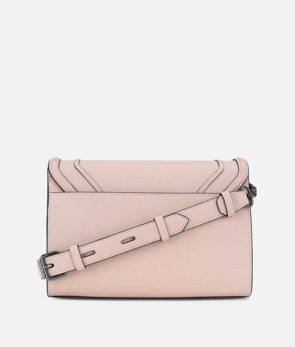 KARL LAGERFELD K/Rocky Leather Shoulder Bag Handbag Woman d