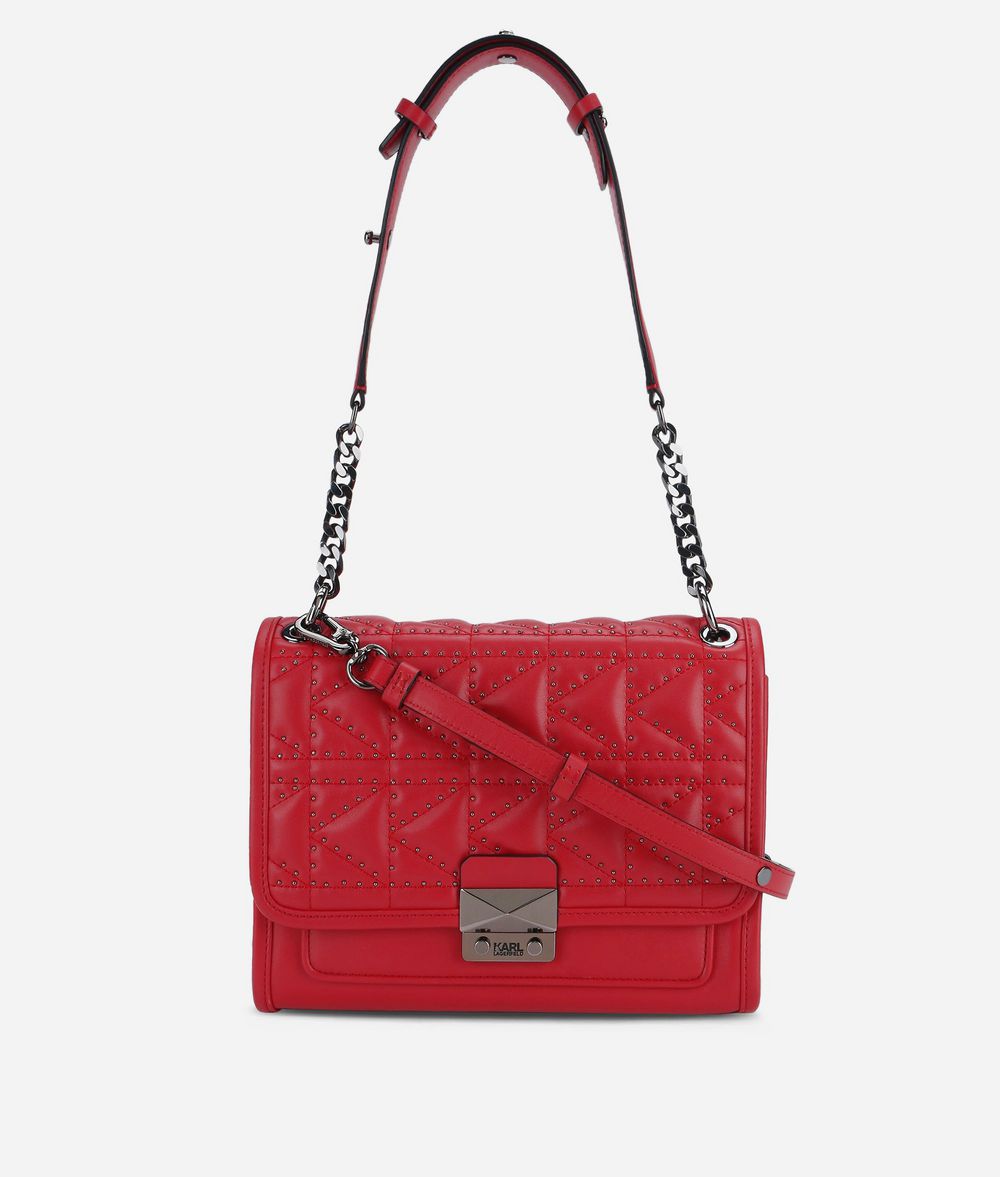 KARL LAGERFELD K/Kuilted Studs Handbag Handbag Woman f