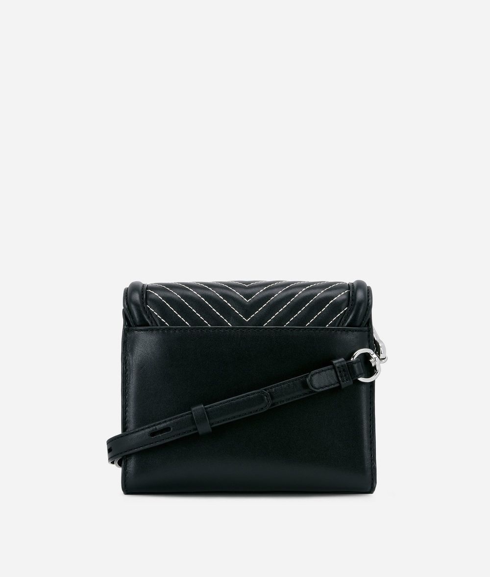 KARL LAGERFELD K/Klassik Quilted Leather Crossbody Bag Crossbody Bag Woman d
