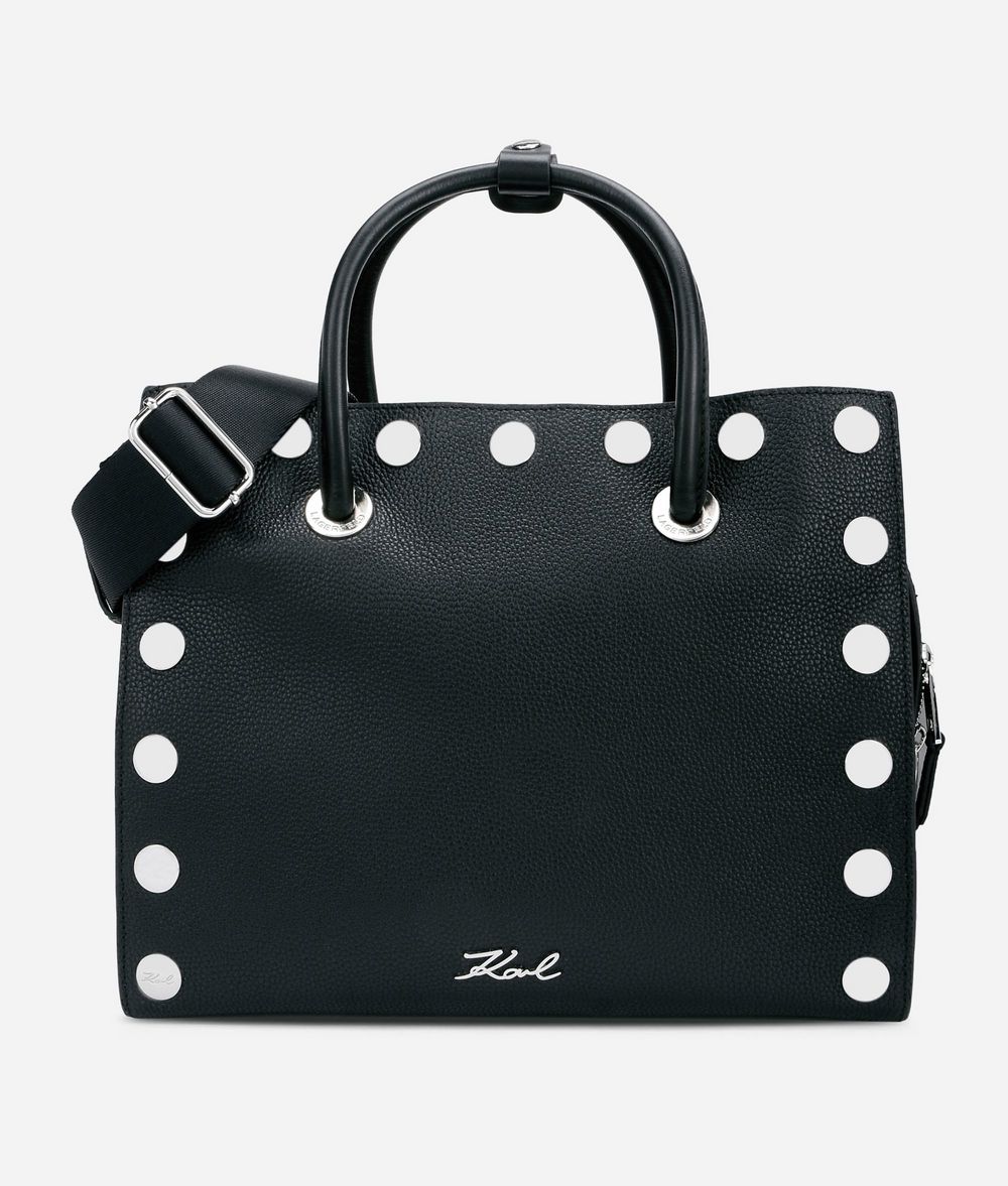 KARL LAGERFELD K/Snaps Tote Bag aus Leder Tote Bag Damen f