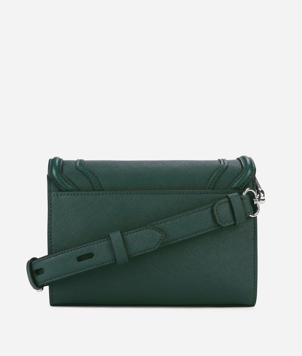 KARL LAGERFELD K/Rocky Small Leather Shoulder Bag Handbag Woman d