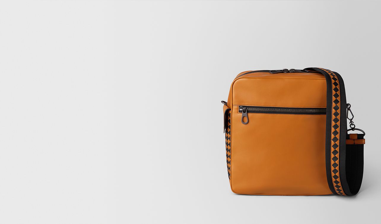 orange/nero butter calf pilot 18 bag landing