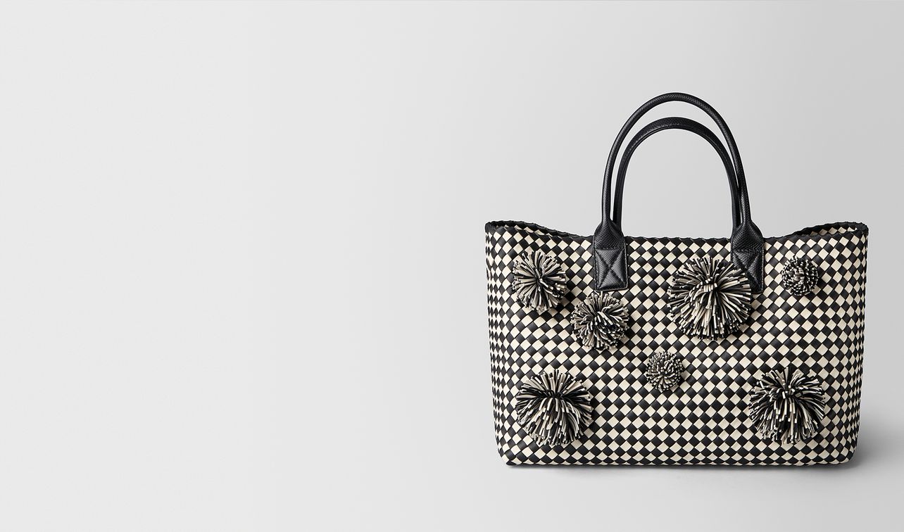 mist/nero nappa intrecciato checker cabat landing