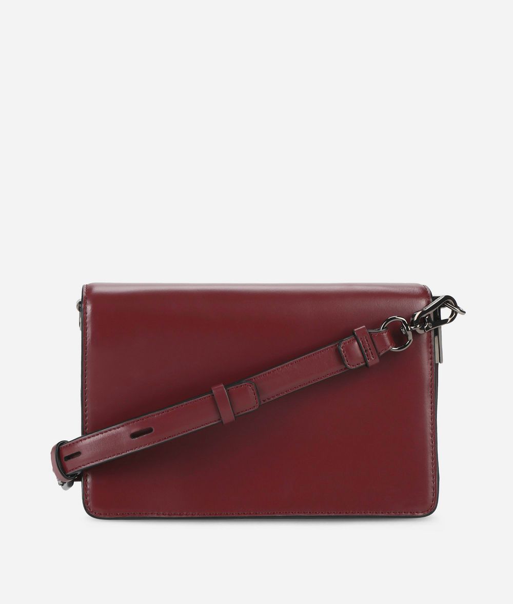 KARL LAGERFELD K/Signature Leather Shoulder Bag Handbag Woman d