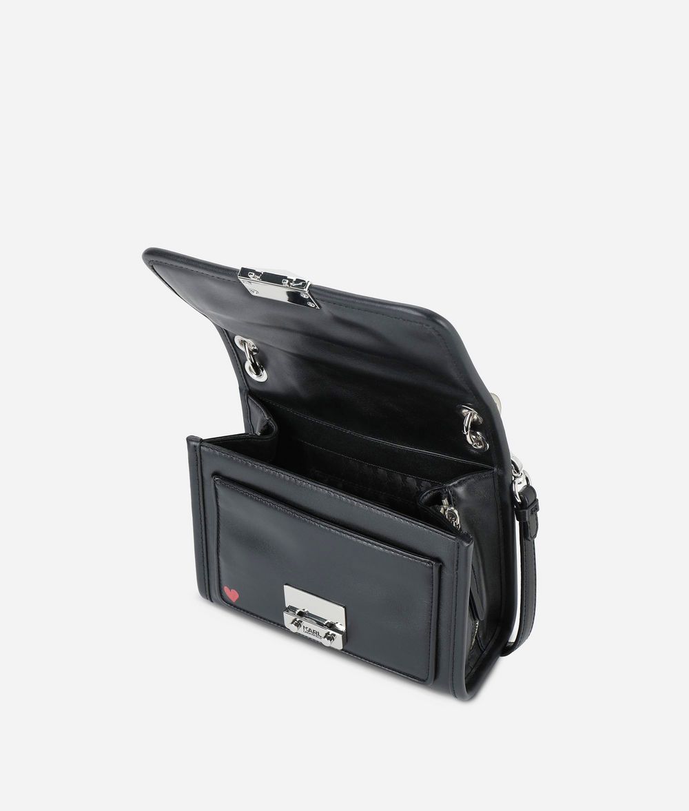 KARL LAGERFELD Karl x Kaia Mini-Schultertasche im Graffiti-Look Handtasche Damen d