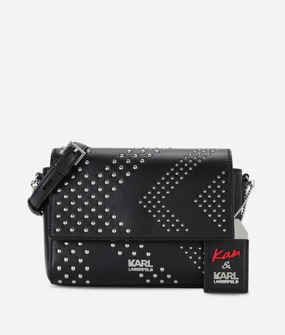 KARL LAGERFELD Rockige Karl x Kaia Schultertasche Handtasche Damen f