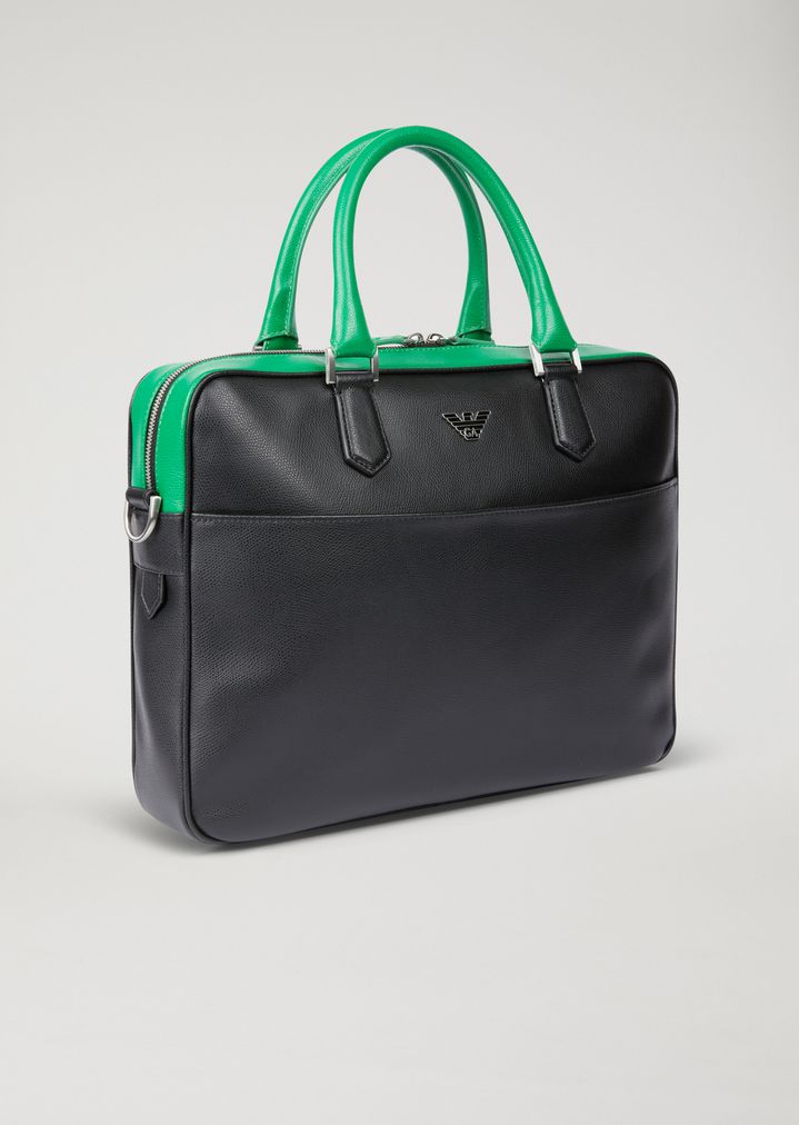 armani briefcase