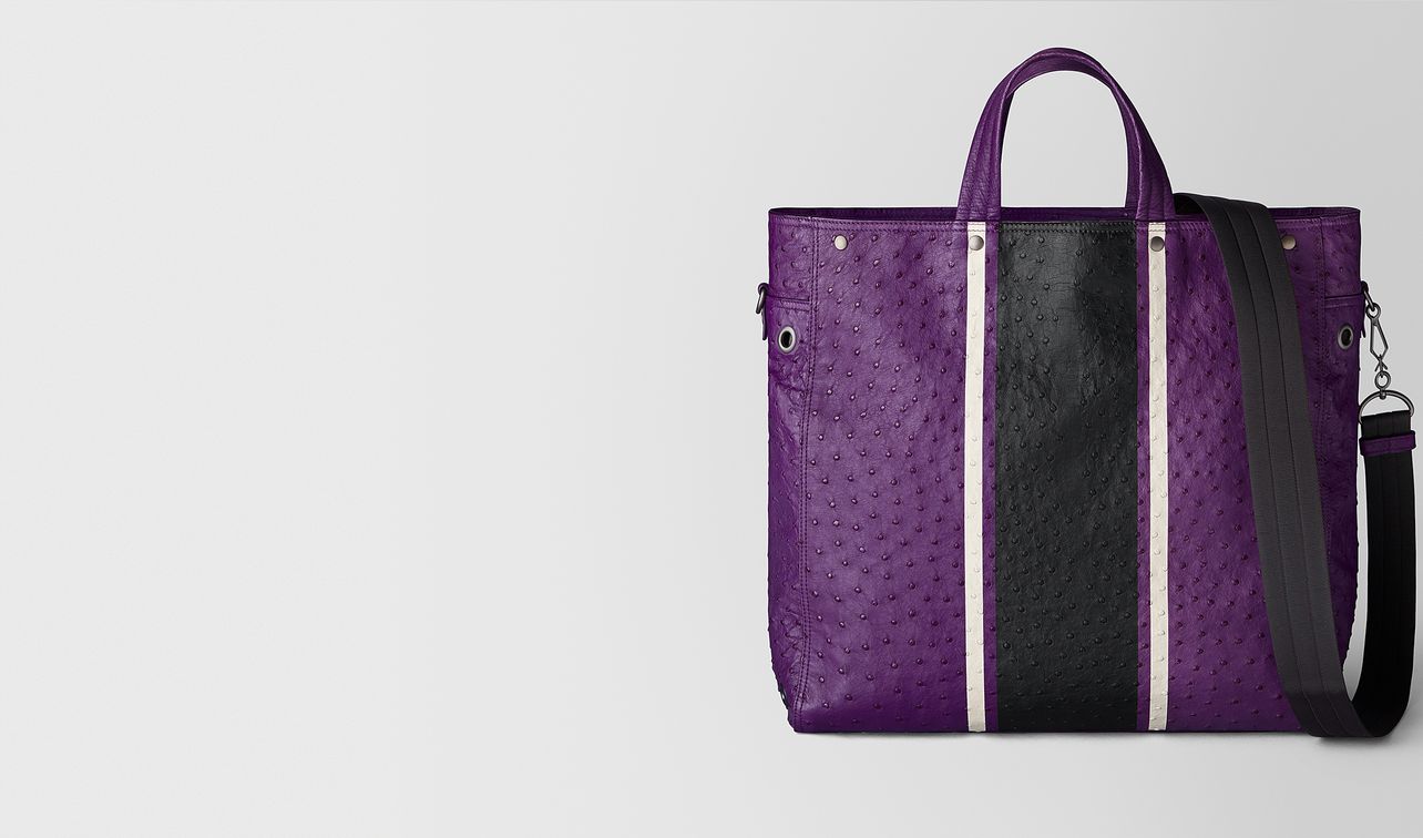monalisa/nero struzzo tote landing