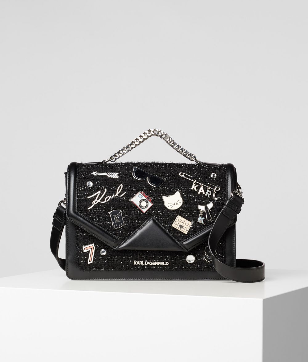 KARL LAGERFELD K/Klassik Pins Shoulder Bag Shoulder bag Woman f