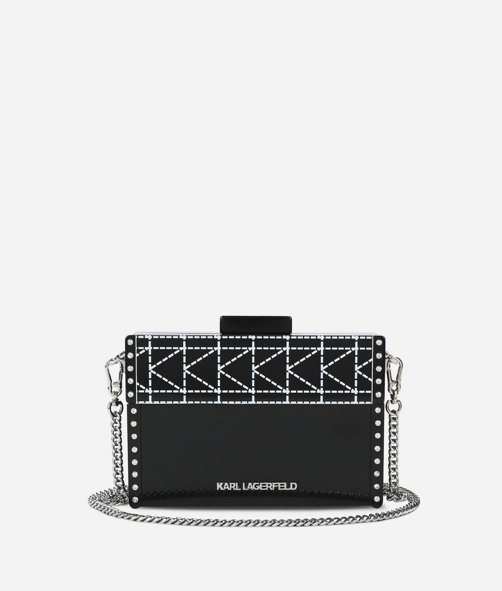 KARL LAGERFELD K/Kuilted Minaudière Clutch Minaudière Woman d
