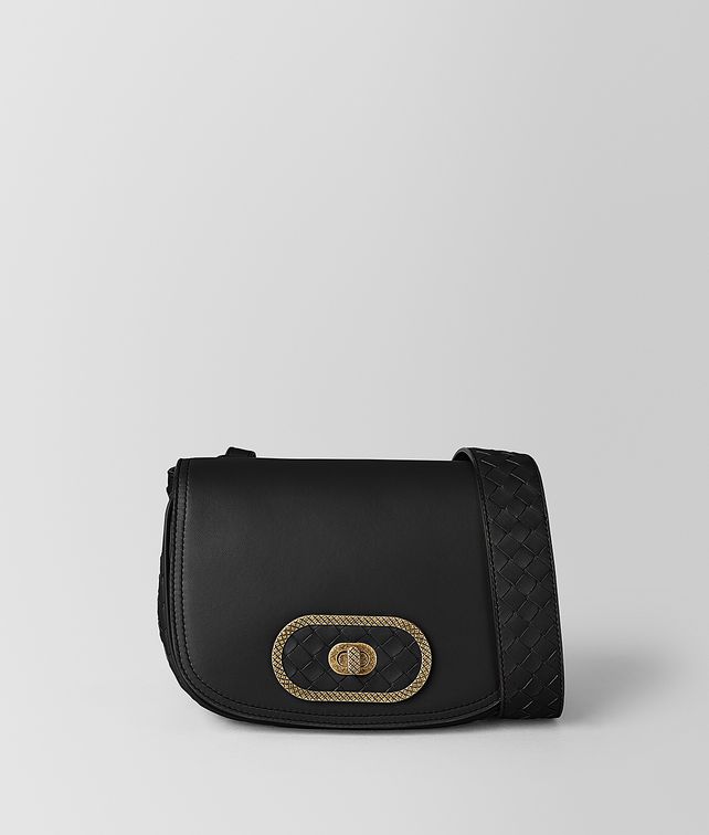 BOTTEGA VENETA ネロ BV ルナ バッグ クロスボディバッグ&ベルトバッグ レディース fp