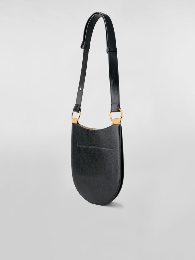 Borse a spalla Marni EARRING bag in leather Woman