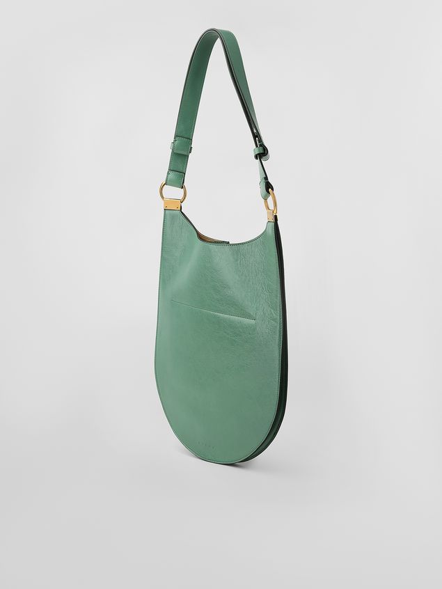 Borse a spalla Marni EARRING bag in leather Woman