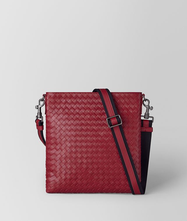 BOTTEGA VENETA SMALL MESSENGER IN INTRECCIATO VN Messenger Bag Man fp