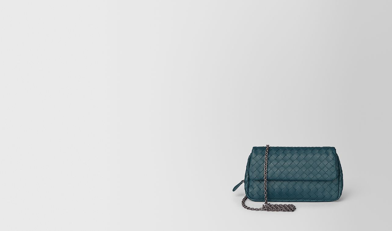 messenger bag in intrecciato nappa landing