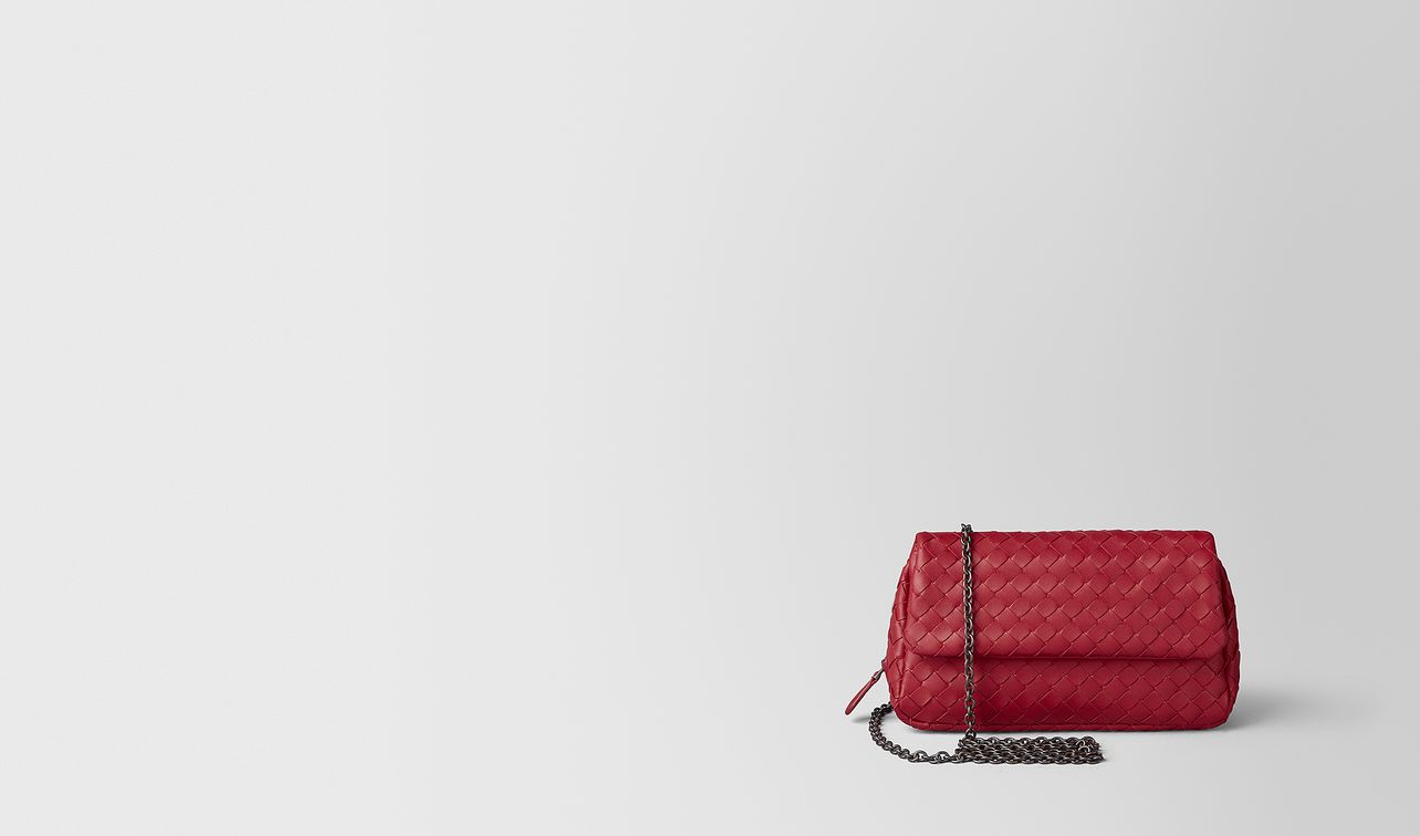 messenger bag in intrecciato nappa landing