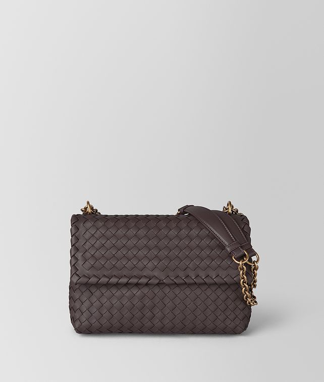 BOTTEGA VENETA SMALL OLIMPIA BAG IN INTRECCIATO NAPPA Shoulder Bag Woman fp