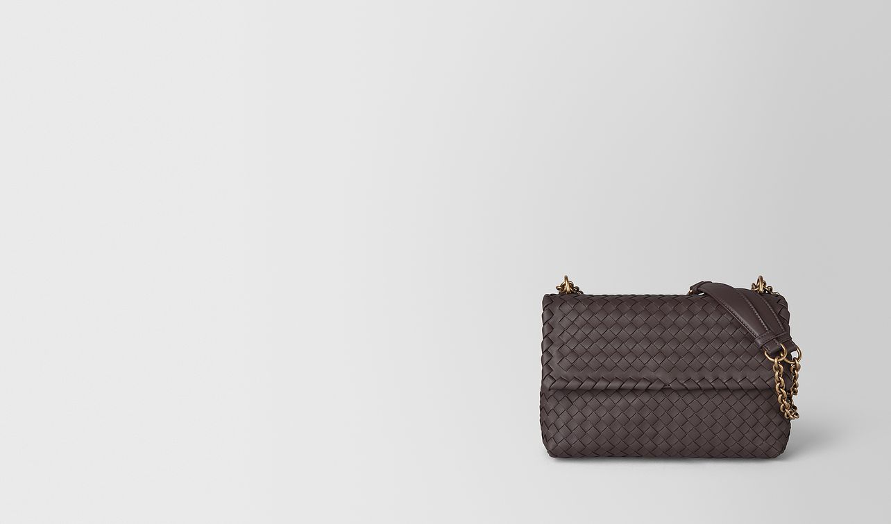 small olimpia bag in intrecciato nappa landing