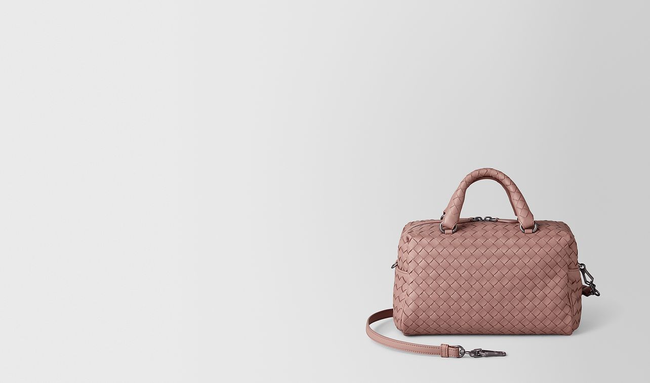 mini top-handle bag in intrecciato nappa landing