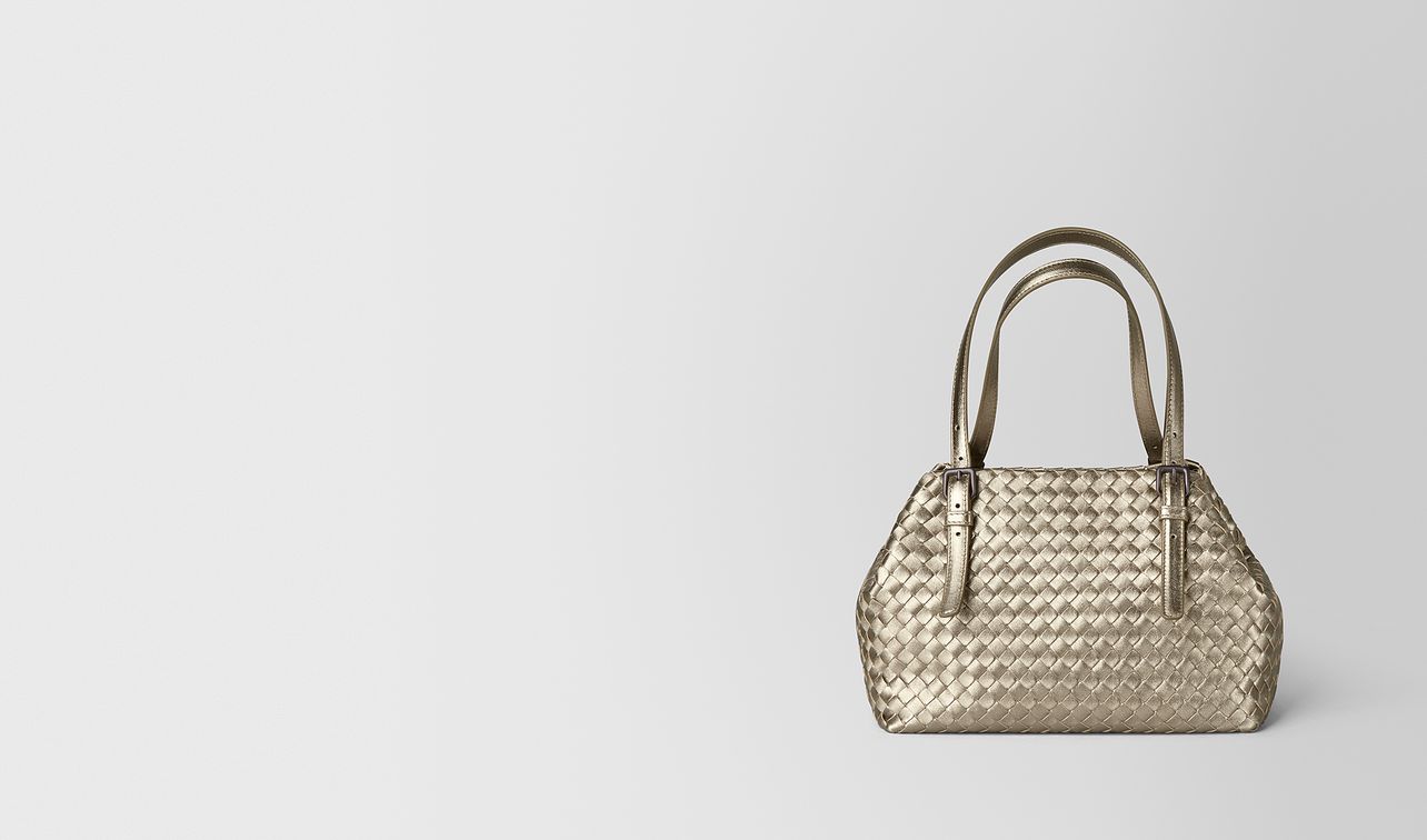 mini cesta bag in intrecciato grosgrain landing