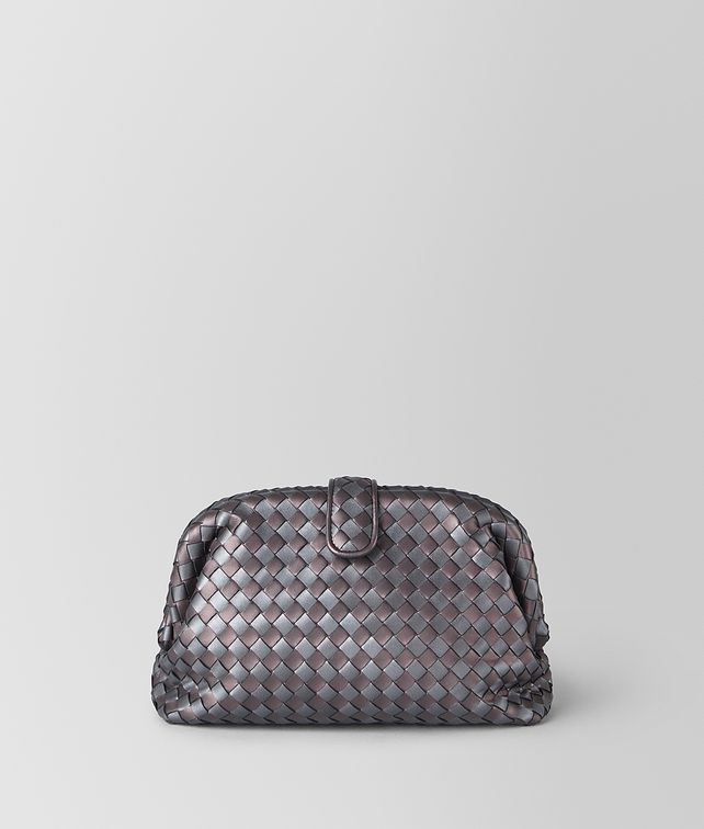 BOTTEGA VENETA THE LAUREN 1980 IN INTRECCIATO NAPPA Clutch Woman fp