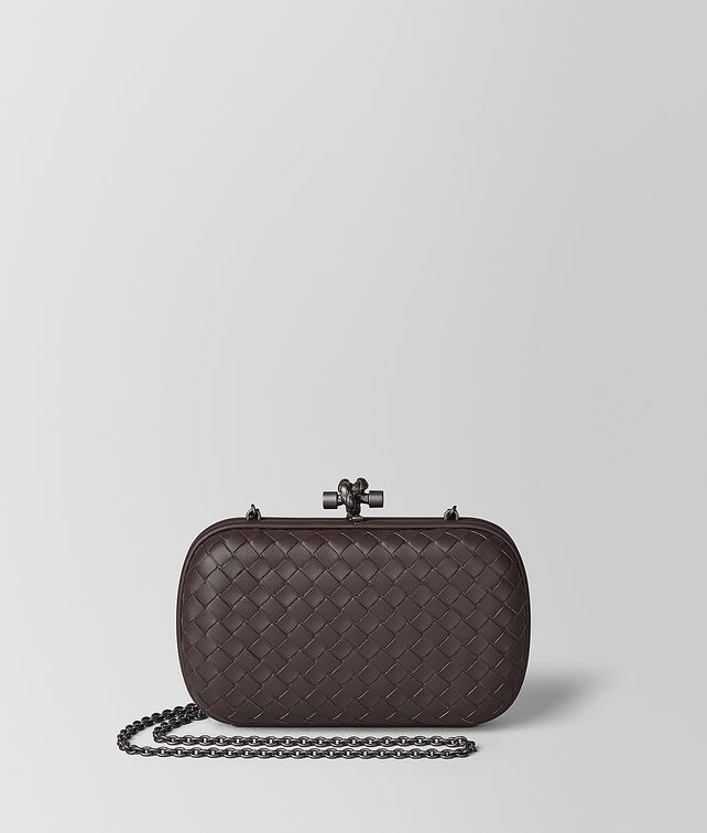BOTTEGA VENETA CHAIN KNOT IN INTRECCIATO NAPPA Clutch Woman fp