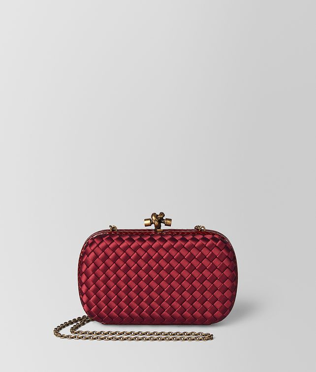BOTTEGA VENETA CHAIN KNOT IN INTRECCIATO IMPERO Clutch Woman fp