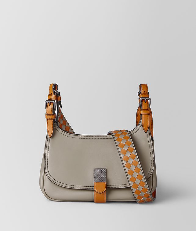BOTTEGA VENETA MEDIUM SHOULDER BAG IN CALF Shoulder Bag Woman fp