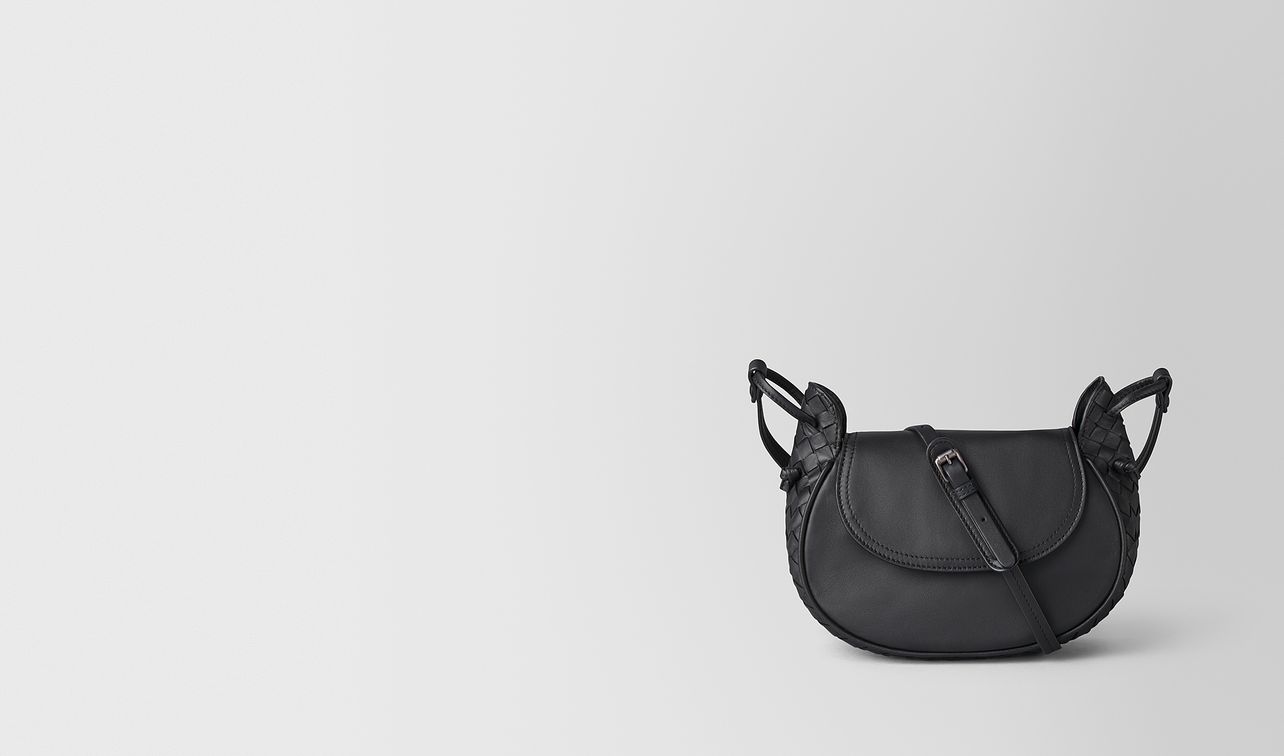 small crossbody bag in intrecciato nappa landing