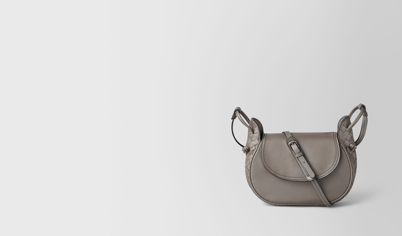 small crossbody bag in intrecciato nappa landing