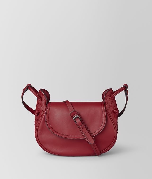 BOTTEGA VENETA BORSA CROSS-BODY PICCOLA IN INTRECCIATO NAPPA Borsa cross-body e marsupio Donna fp