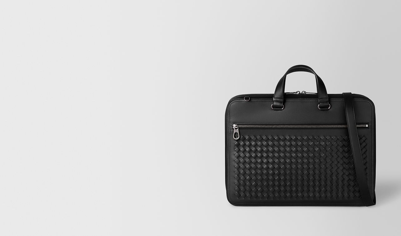 briefcase in intrecciato vn landing