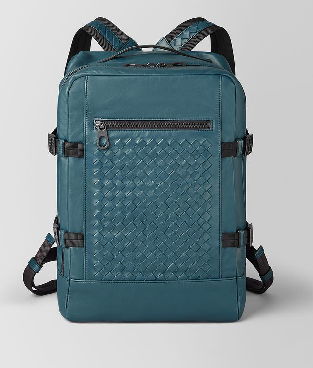 BOTTEGA VENETA BACKPACK IN LEGGERO INTRECCIATO Backpack Woman fp